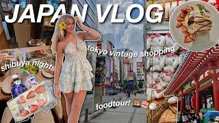 JAPAN VLOG  alleine in tokyo  foodtour vintage shopping & reise guide 