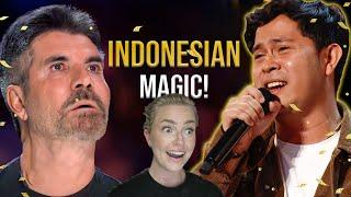 NORWEGIAN REACTION ON CAKRA KHAN INDONESIA - AMERICAS GOT TALENT  BEAUTIFUL VOICE & SOUL