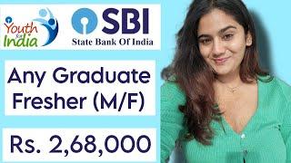SBI Paid Internship Program for all Fresher Graduates  Any Stream  SBI Youth for India Fellowship