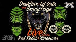 Jungle Cakes Deekline Ed Solo & Benny Page - Live at the Red Room Vancouver
