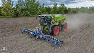 Plečkovanie 2024 - CLAAS Xerion 4200 + Cropper 12F