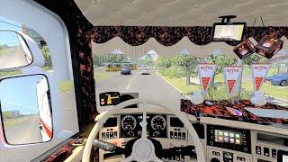 Euro Truck Simulator 2 v1.37 - Scania RJL Tuning V8 Sound + Skin + Interior Chereau Trailer