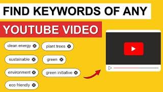 How to find keywords of any youtube video  Find keywords of other youtube videos