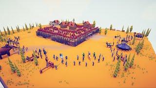 80x ROMAN ARMY vs ALL FACTIONS - Totally Accurate Battle Simulator TABS