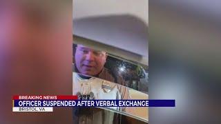 UPDATE Bristol Va. officer administratively suspended after verbal exchange during traffic stop