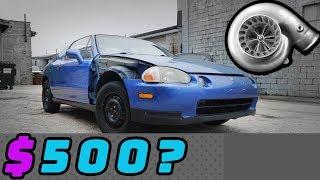 How Cheap Can YOU Turbo A Car? - $500 Turbo Car Challenge