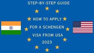 How to apply for Schengen visa from the USA. Step-by-step guide #schengenvisa  #europetravel