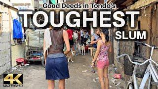 Walking the Talk at the Toughest Slum in the Philippines 4K