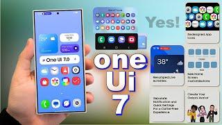 Samsung One UI 7.0 Android 15  - This Is Amazing