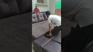 Sofa Cum Bed Only At 9999rs   AHMAD FURNITURE SALE #shorts #shortsvideo #ytshorts