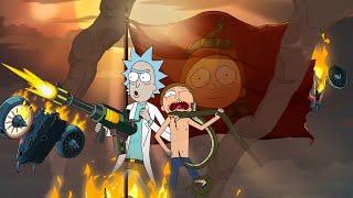 The Planet of the Snakes total War  Rick and Morty - Spacesnakes SE04 EP05