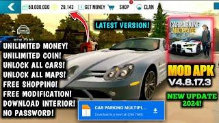 New Update Car Parking Multiplayer Mod Apk V4.8.17.3 Latest Version 2024 Unilimited Money & Gold