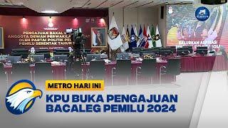 KPU Buka Pengajuan Bacaleg DPRDPRD Untuk Pileg 2024