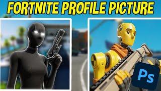 HOW TO MAKE A FORTNITE PROFILE PICTURE  Photoshop