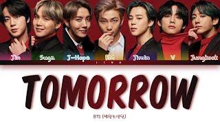 BTS 방탄소년단 - TOMORROW Color Coded Lyrics EngRomHan가사