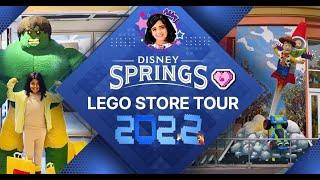 Disney Springs LEGO Store Full Tour  2022 #videoviral #video #viral #viralvideo