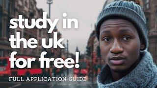How to Apply for a Full UK Scholarship for Free   NO IELTS  3 DOCUMENTS ONLY
