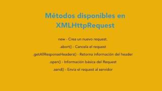 Qué es XMLHttpRequest en AJAX y como funciona