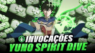 AGORA a SORTE VEIO? Novo YUNO SPIRIT DIVE - Black Clover Mobile