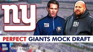 PERFECT New York Giants Mock Draft