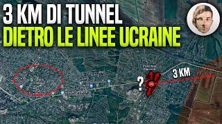 I RUSSI usano un TUNNEL di 3KM per PENETRARE su TORETSK