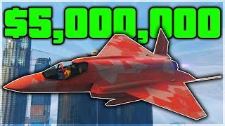 The F-160 Raiju Is The BEST Jet In GTA Online   Broke to Ballin #60