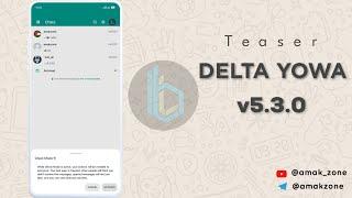 TEASER DELTA YOWA v5.3.0