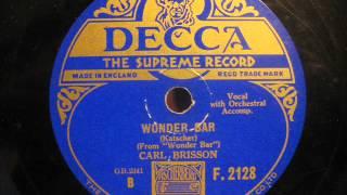 Carl Brisson - Wonder-Bar