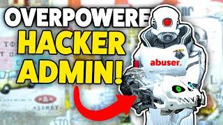 OVERPOWERED HACKER ADMIN ABUSE - Gmod DarkRP Admin Working As An Admin And Abusing That Power