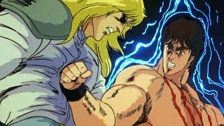 القتال الأخير بين شين وسيف النار  نهاية شين الحزينة مع كينشيرو  Kenshiro Vs Shin