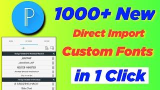 1000+    How to Add Custom Fonts in Pixellab  Fonts For Pixellab  Custom Font Pixellab 2022