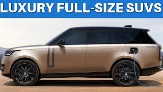 6 Best LUXURY Large SUVs for 2022