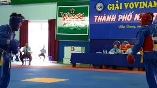 Vovinam giải thành phố Nha Trang 2018 _ Đối kháng