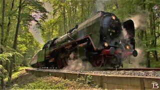 Too steep too wet  Steam locomotive 01 118 stops