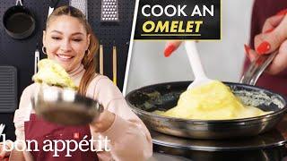 Can Madelyn Cline Cook?  Culinary Schooled  Bon Appétit