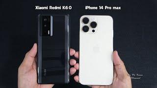 Xiaomi Redmi K60 vs iPhone 14 Pro max  Benchmark Scores and SpeedTest