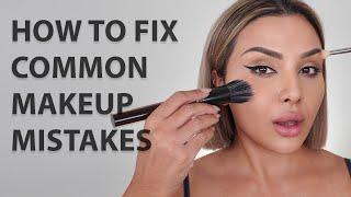 HOW TO FIX COMMON MAKEUP MISTAKES  NINA UBHI