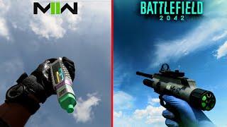 Modern Warfare 2 vs Battlefield 2042 - Attention to Detail & Graphics Comparison