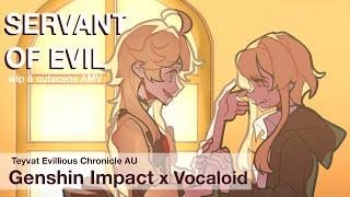 【AMV 悪ノ召使 Servant of Evil】Genshin Impact x Vocaloid Fanmade WIP
