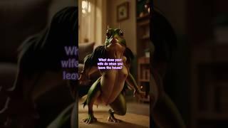 Your Wifes Secret#frog #scary #marriage #secret