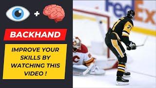 Backhand Shot  Visualization Training for Hockey Players  Hockey Shooting