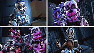 Every FNAF Nightmare SL Animatronic in a Nutshell