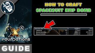 X4 Foundations Guide How to Craft Spacesuit EMP Bomb Beginner X4 Tutorial
