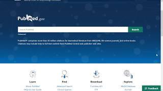 PubMed Advanced Search