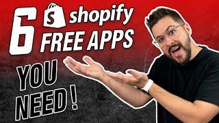 Best FREE Shopify Apps 2023  You NEED These