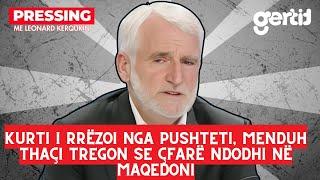 Kurti i rrëzoi nga pushteti Menduh Thaçi tregon se çfarë ndodhi në Maqedoni  Pressing