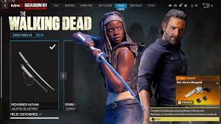 MW3 The Walking Dead EVENT Rick Grimes & Michonne Operators Challenges &... - Modern Warfare 3