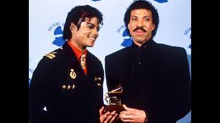 Michael Jackson & Lionel Richie win Song of the Year for We Are The World Grammy Awards 1986