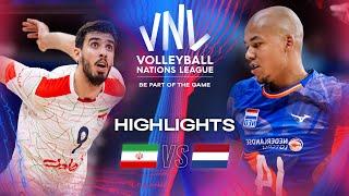  IRI vs.  NED - Highlights  Week 3  Mens VNL 2024