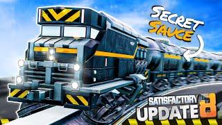 A MIGHTY Train That Changed The Way I Think in Satisfactory Update 8